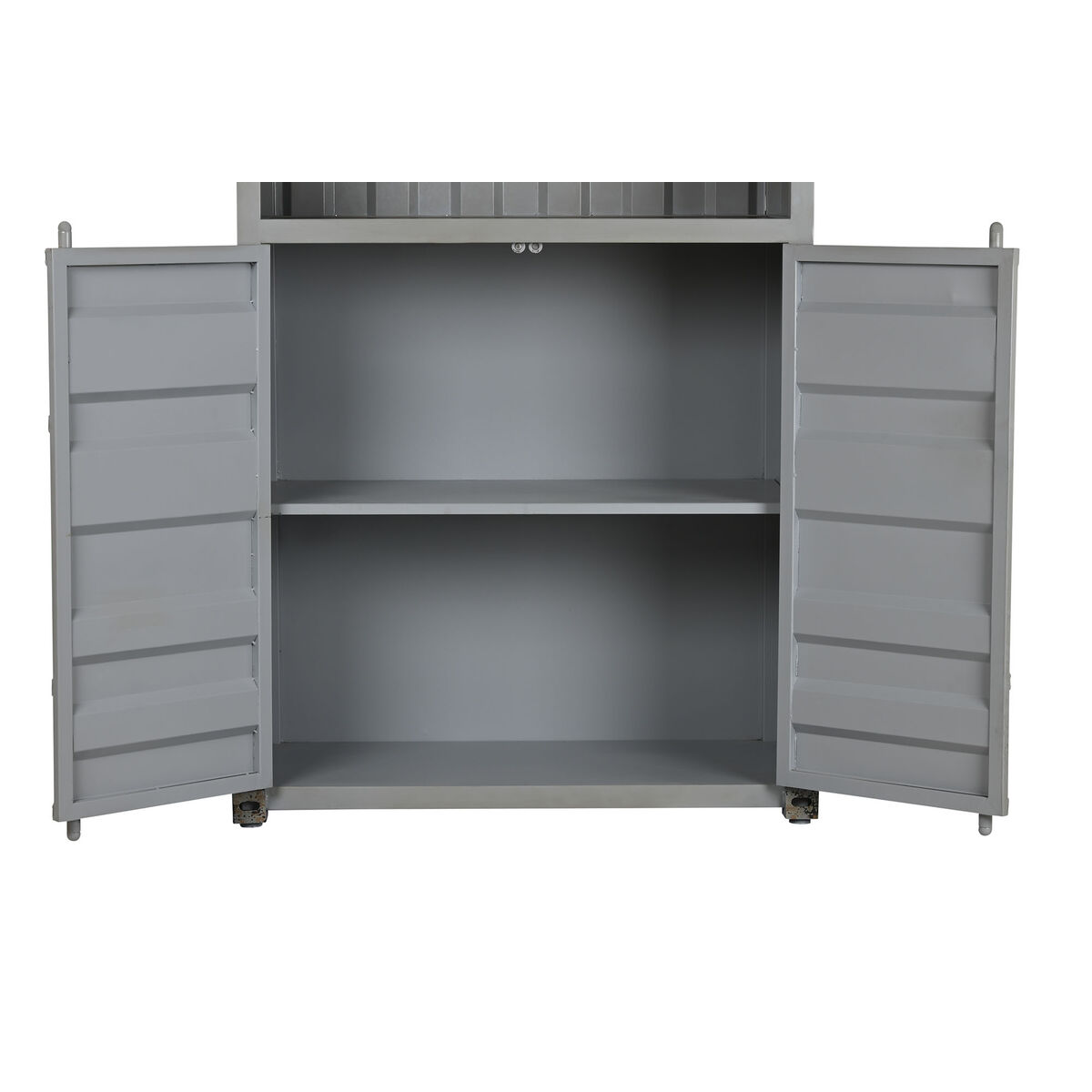 Ράφια Home ESPRIT Γκρι Sky μπλε Μέταλλο Ξύλο MDF 87 x 44 x 168,5 cm Ράφια Home ESPRIT Γκρι Sky μπλε Μέταλλο Ξύλο MDF 87 x 44 x 168,5 cm
