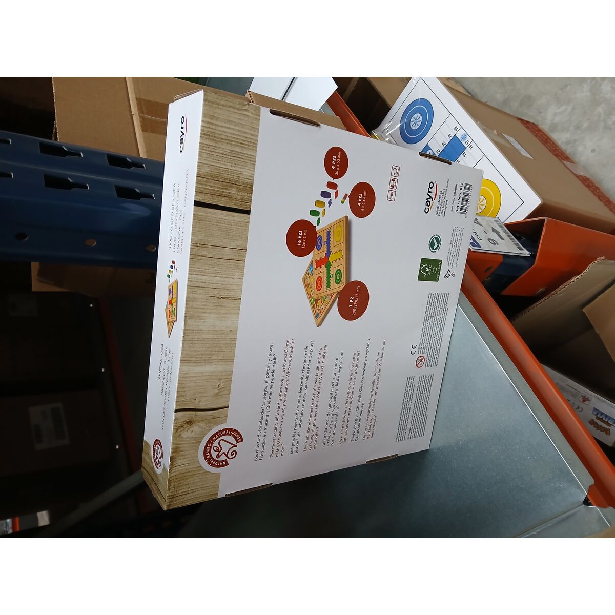 Πίνακας για Επιτραπέζιο Παιχνίδι Parchís Cayro