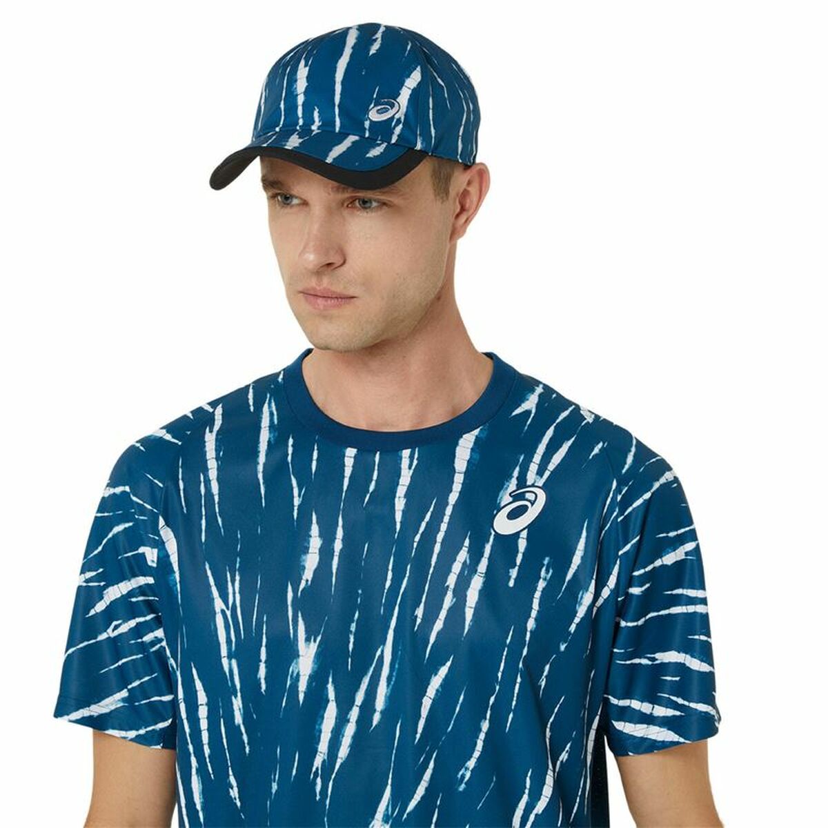 Kοντομάνικο Aθλητικό Mπλουζάκι Asics Game Ss Top Μπλε Τένις Kοντομάνικο Aθλητικό Mπλουζάκι Asics Game Ss Top Μπλε Τένις