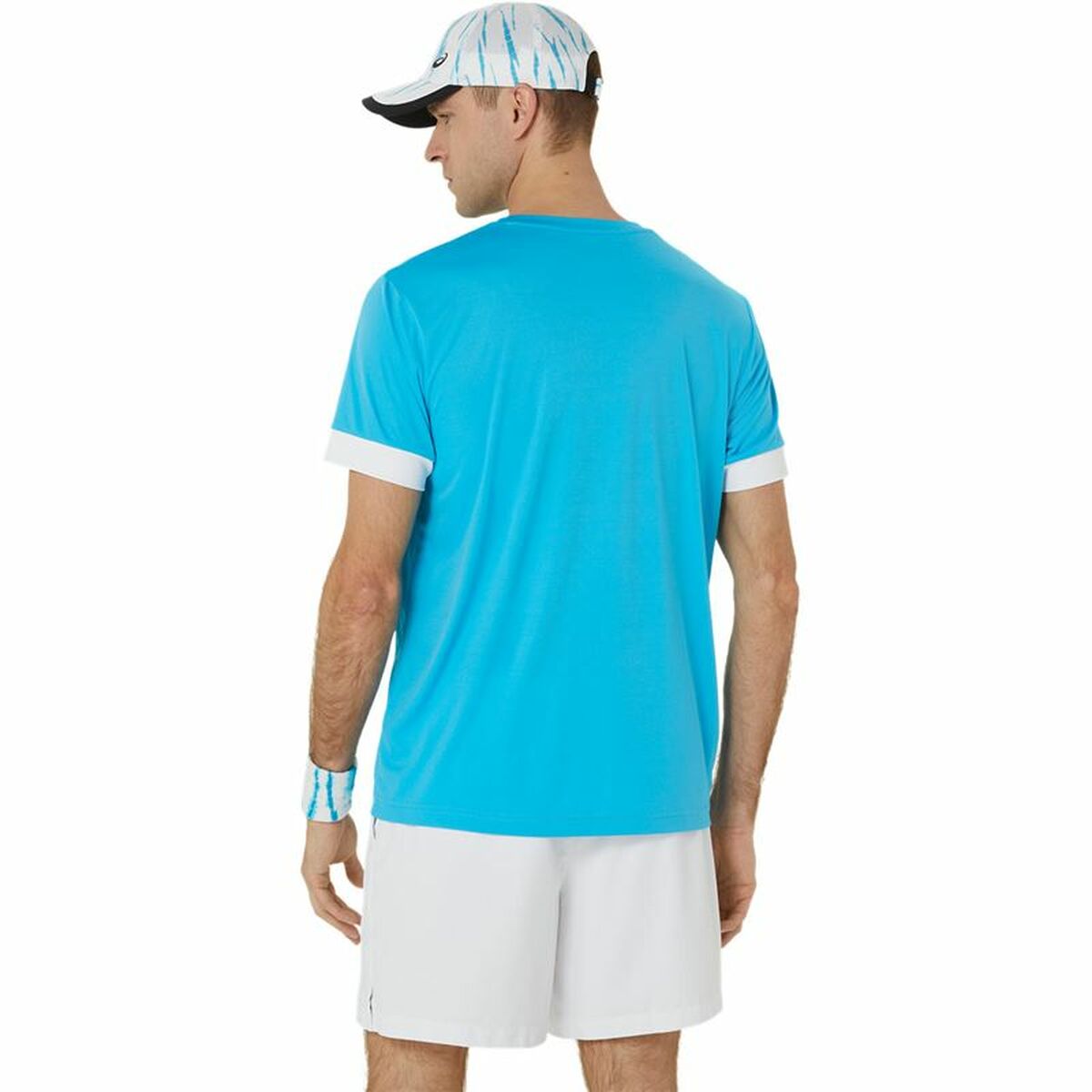 Kοντομάνικο Aθλητικό Mπλουζάκι Asics Court Ss Top Sky μπλε Τένις Kοντομάνικο Aθλητικό Mπλουζάκι Asics Court Ss Top Sky μπλε Τένις