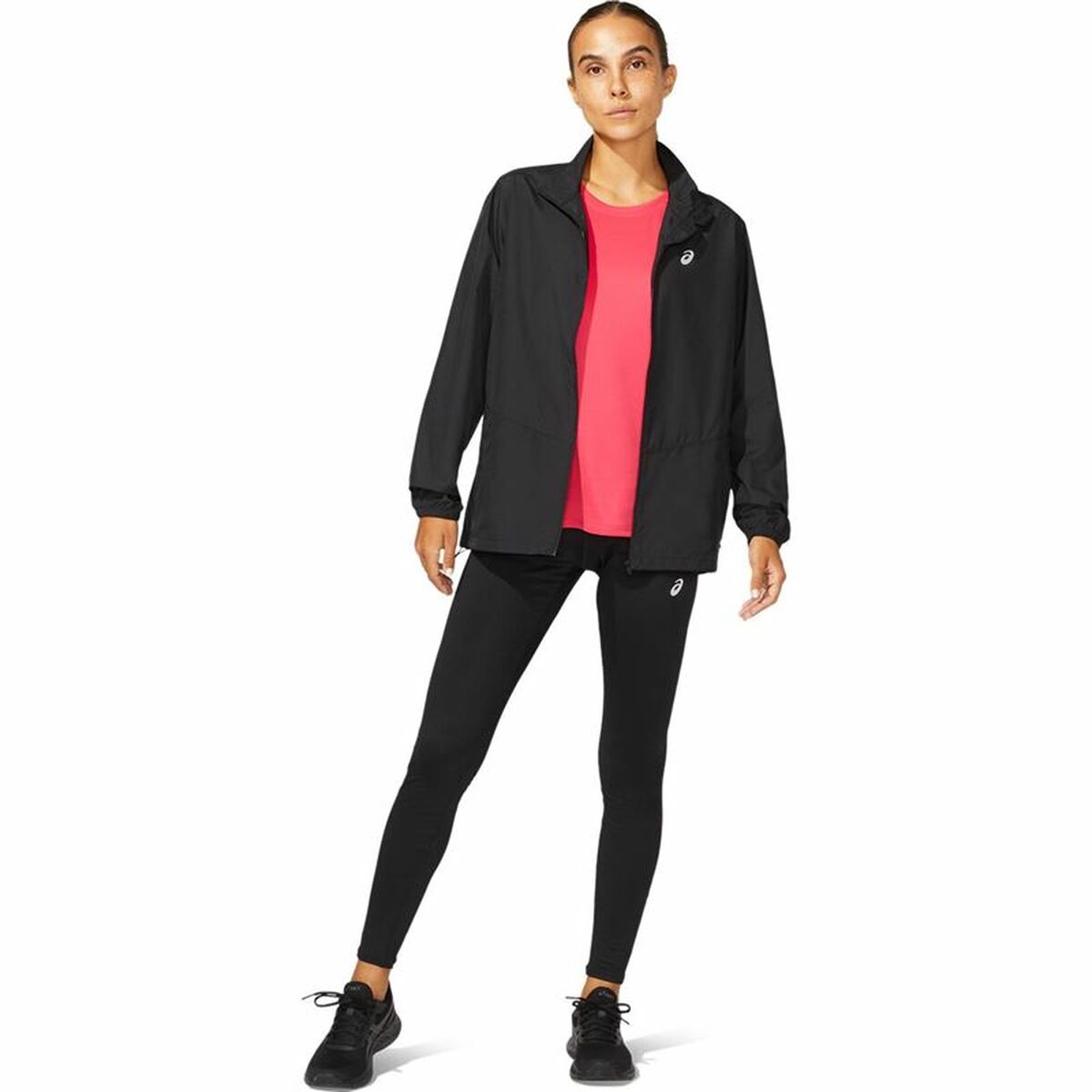Aθλητικό Mπουφάν Asics Core Μαύρο Aθλητικό Mπουφάν Asics Core Μαύρο