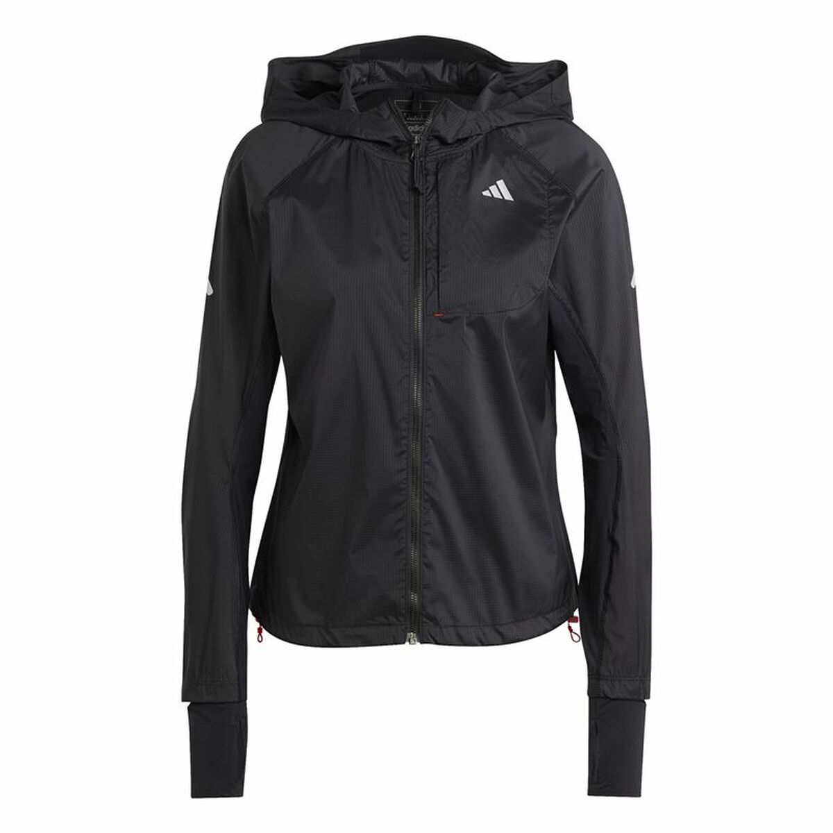 Aθλητικό Mπουφάν Adidas Fast Μαύρο Aθλητικό Mπουφάν Adidas Fast Μαύρο
