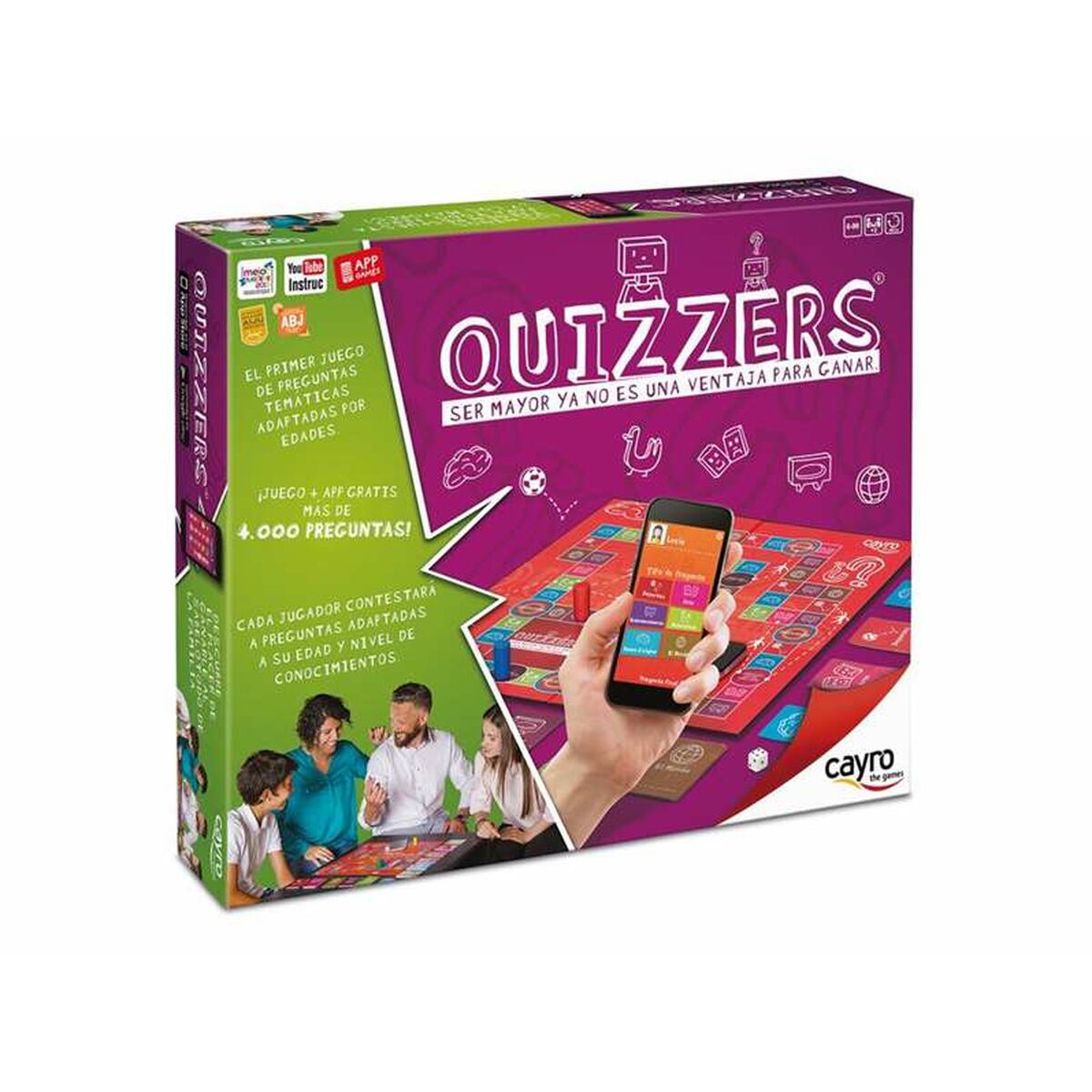 Επιτραπέζιο Παιχνίδι Cayro Quizzers Επιτραπέζιο Παιχνίδι Cayro Quizzers