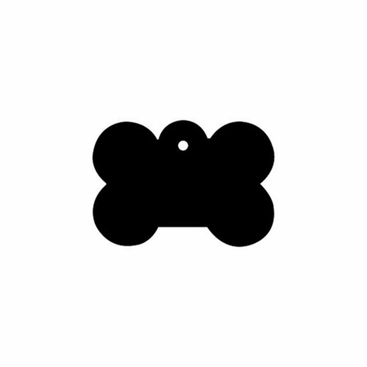 Πινακίδα για κολιέ Imarc Bone Μαύρο