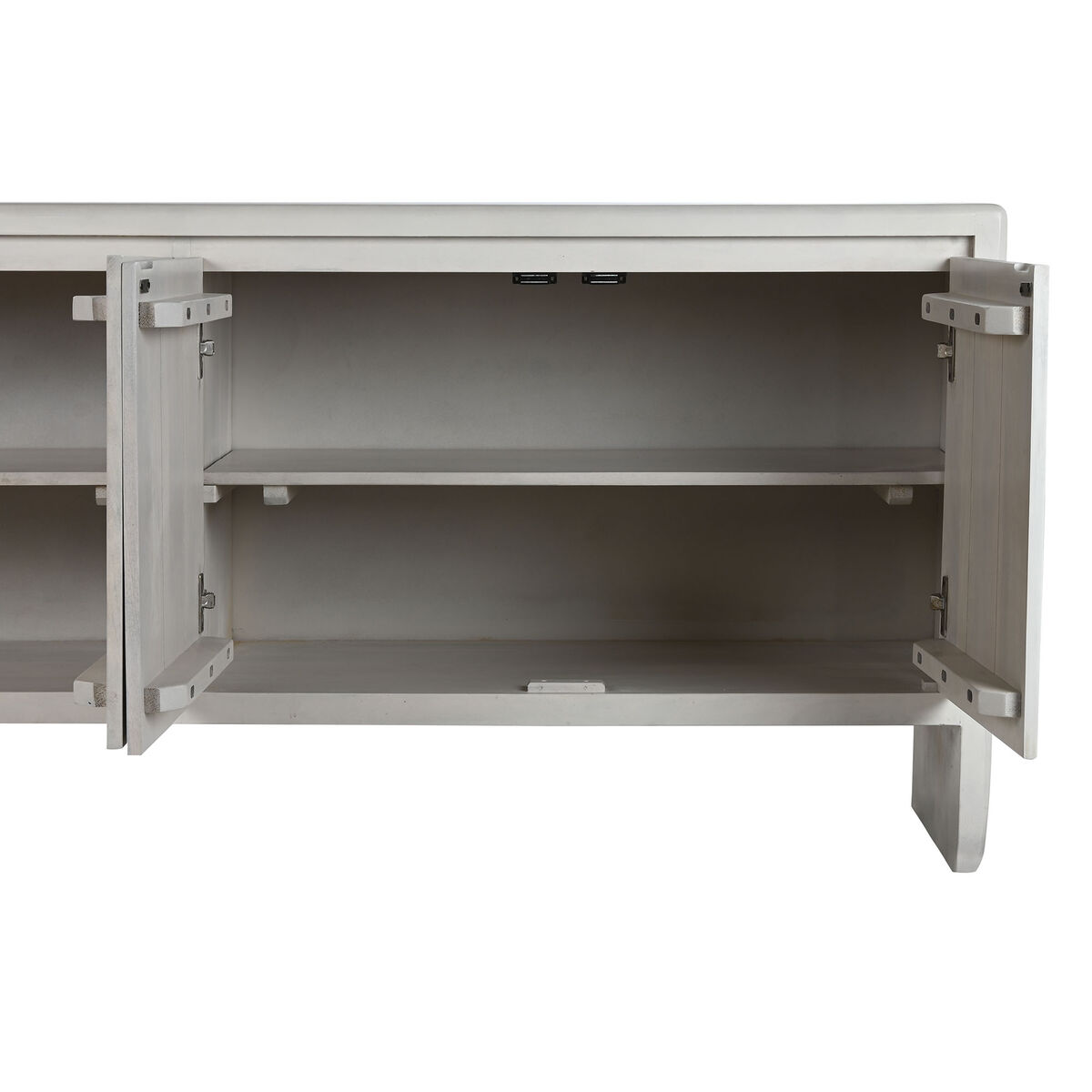 Σκευοθήκη Home ESPRIT Λευκό Ξύλο από Μάνγκο 182 x 45 x 76 cm Σκευοθήκη Home ESPRIT Λευκό Ξύλο από Μάνγκο 182 x 45 x 76 cm