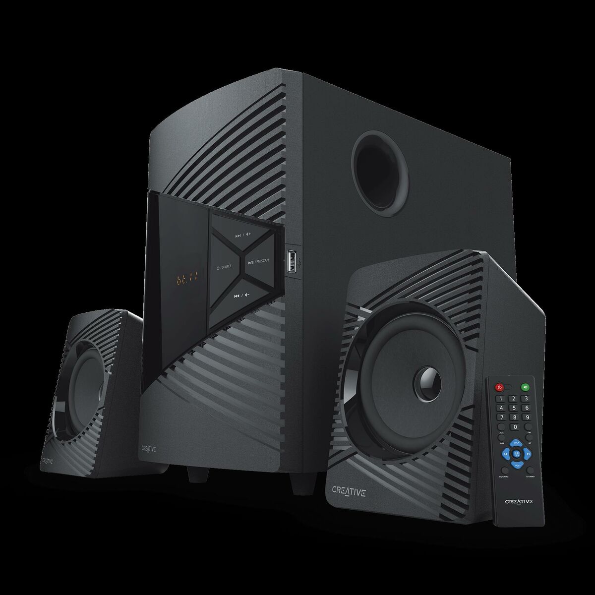 Ηχεία Bluetooth Creative Technology 51MF0485AA001 Μαύρο 60 W Ηχεία Bluetooth Creative Technology 51MF0485AA001 Μαύρο 60 W