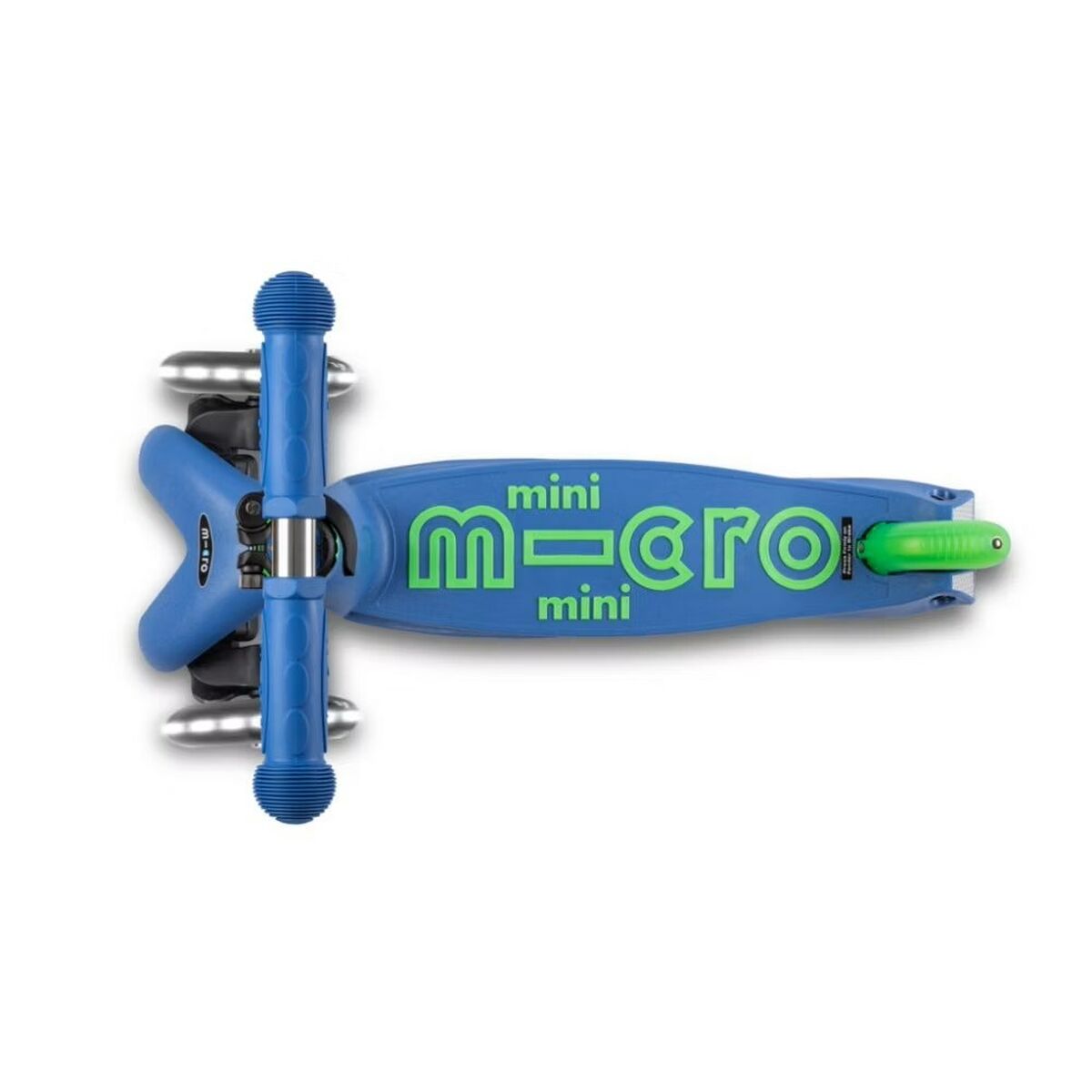 Scooter Micro Mini DELUXE LED Crystal Blue Μπλε Scooter Micro Mini DELUXE LED Crystal Blue Μπλε