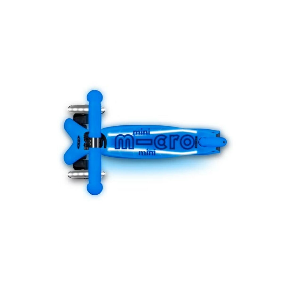Scooter Micro Deluxe Glow LED Plus Πράσινο Γκρι Τυρκουάζ Ασημί Scooter Micro Deluxe Glow LED Plus Πράσινο Γκρι Τυρκουάζ Ασημί