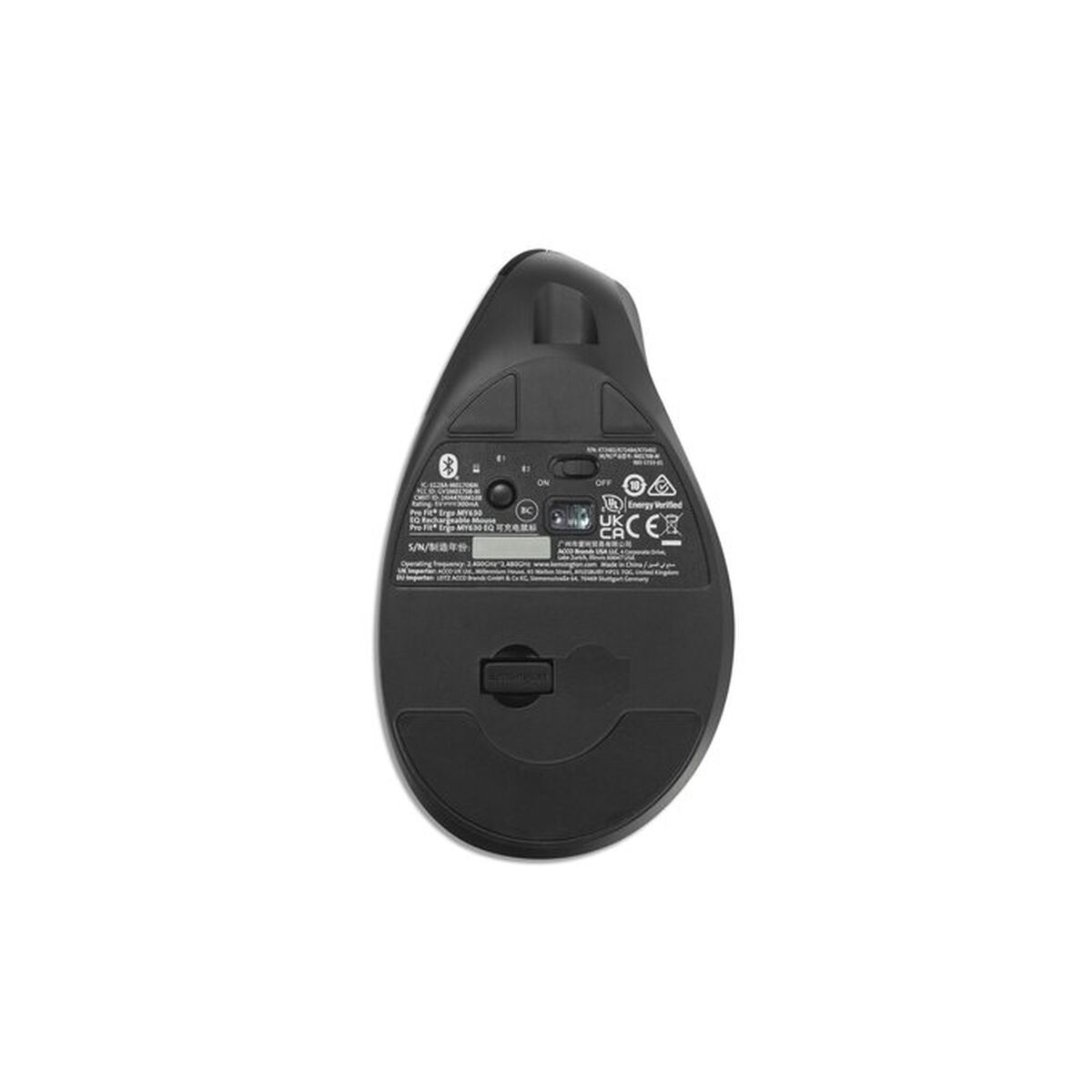 Ασύρματο ποντίκι Kensington MY630 Μαύρο 2400 dpi Ασύρματο ποντίκι Kensington MY630 Μαύρο 2400 dpi