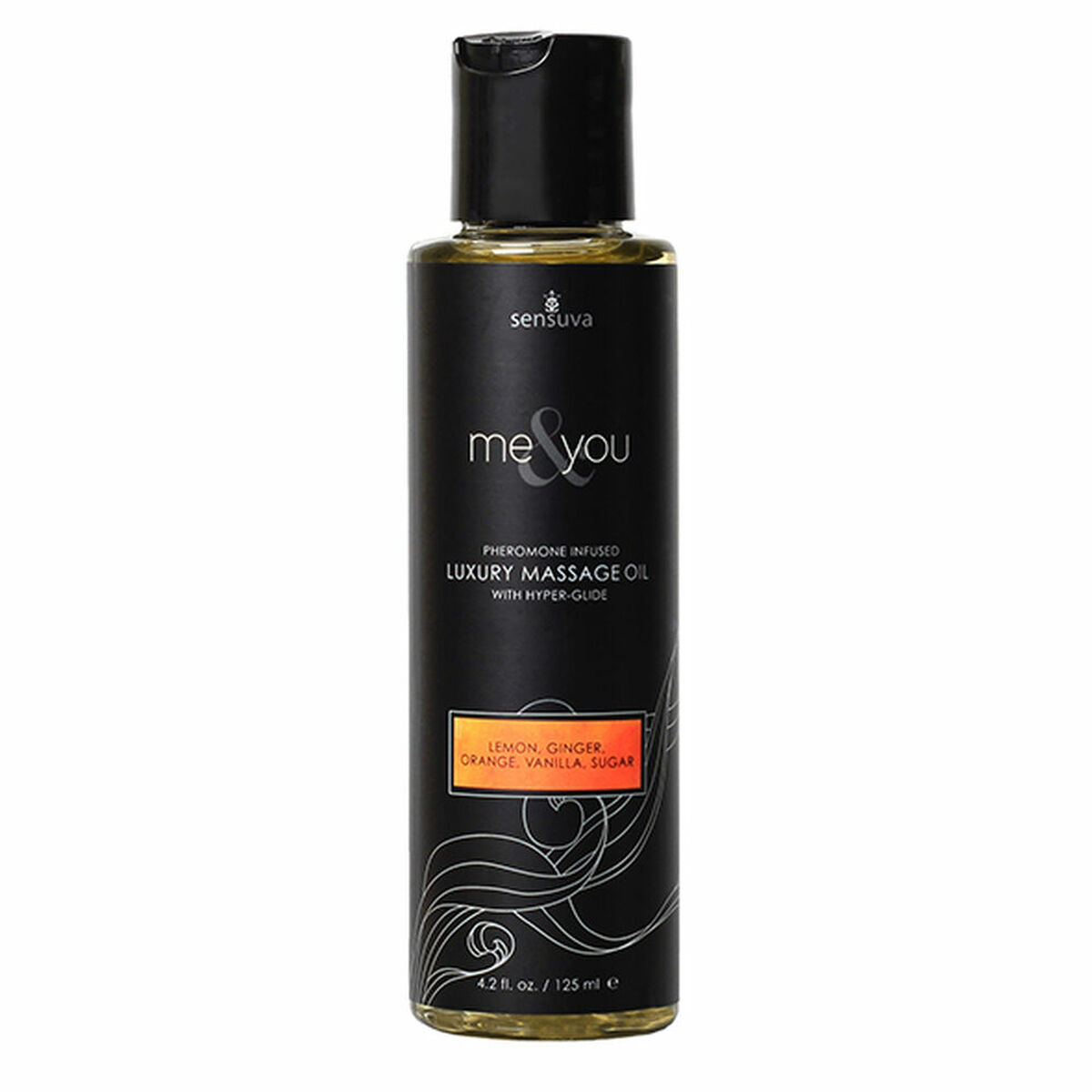 Ερωτικό Λάδι για Μασάζ  Me & You  Sensuva 125 ml Εσπεριδοειδή