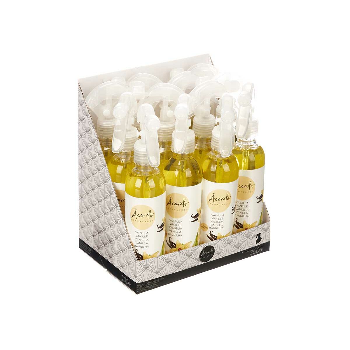 Αποσμητικό Χώρου Acorde Βανίλια 200 ml (12 Μονάδες)
