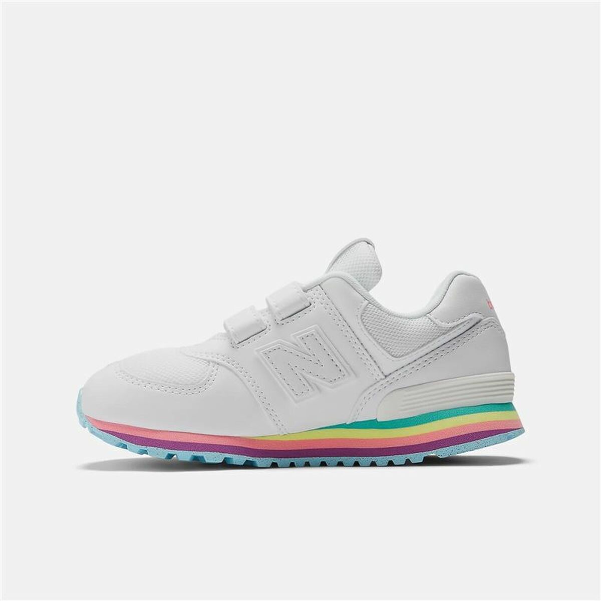 Παιδικά Aθλητικά Παπούτσια New Balance 574 Core Hook Loop Λευκό Παιδικά Aθλητικά Παπούτσια New Balance 574 Core Hook Loop Λευκό