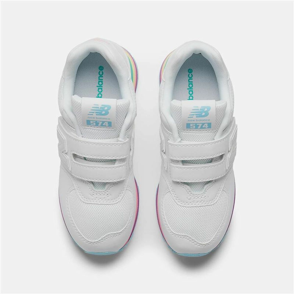 Παιδικά Aθλητικά Παπούτσια New Balance 574 Core Hook Loop Λευκό Παιδικά Aθλητικά Παπούτσια New Balance 574 Core Hook Loop Λευκό