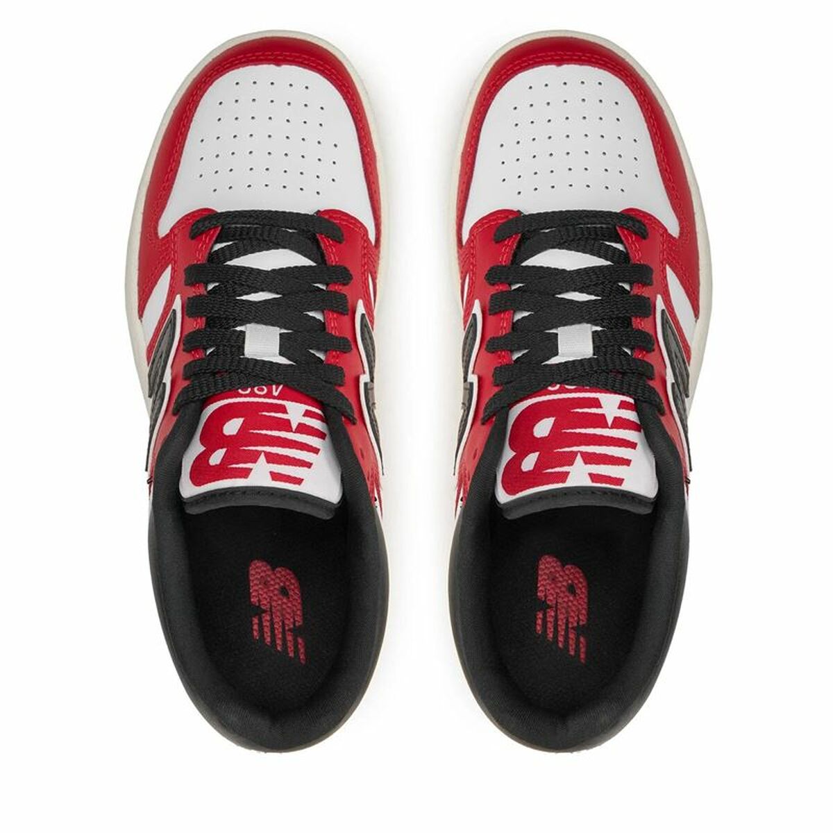Παιδικά Aθλητικά Παπούτσια New Balance 480 Λευκό Κόκκινο Παιδικά Aθλητικά Παπούτσια New Balance 480 Λευκό Κόκκινο