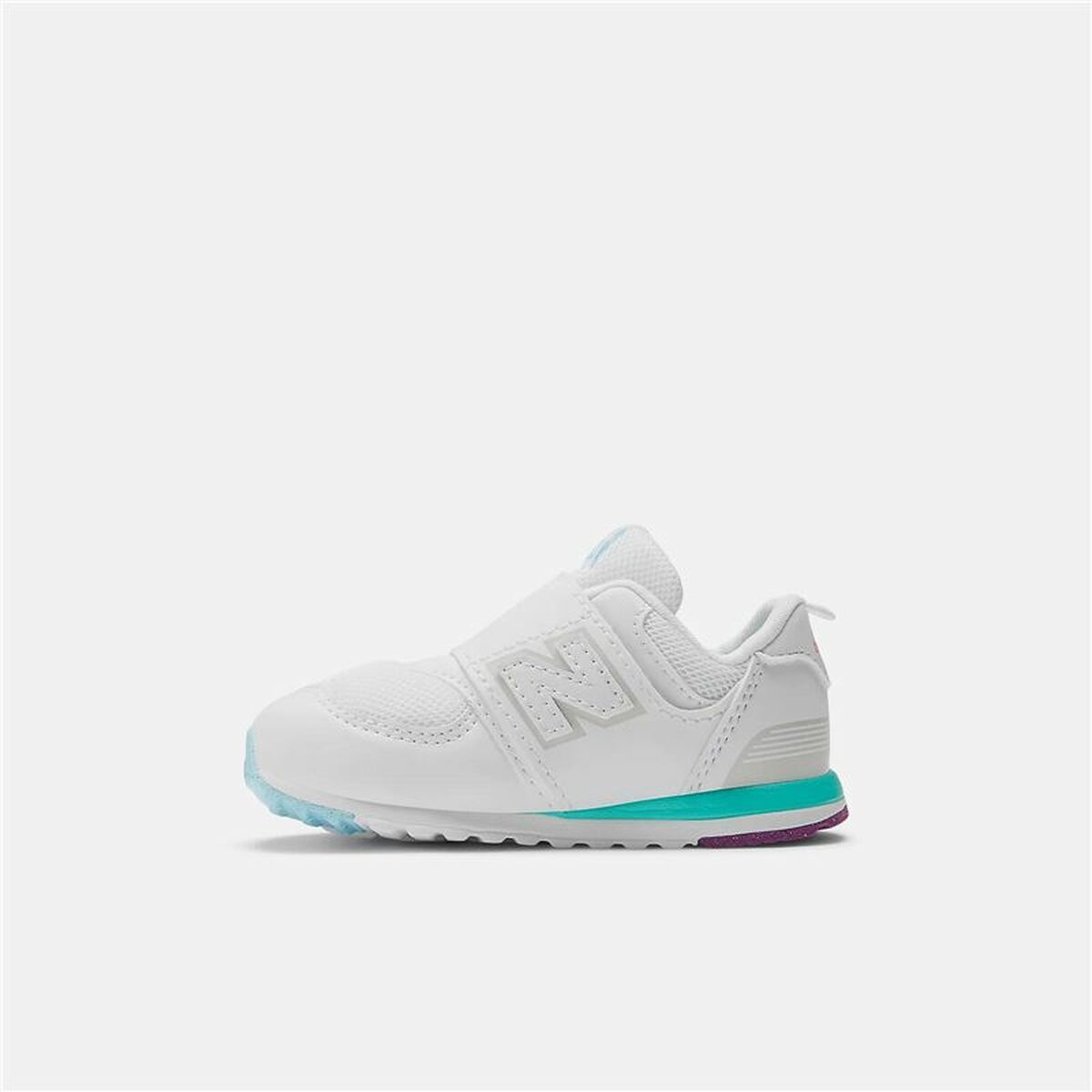Παιδικά Aθλητικά Παπούτσια New Balance 574 NEW-B HOOK LOOP Λευκό