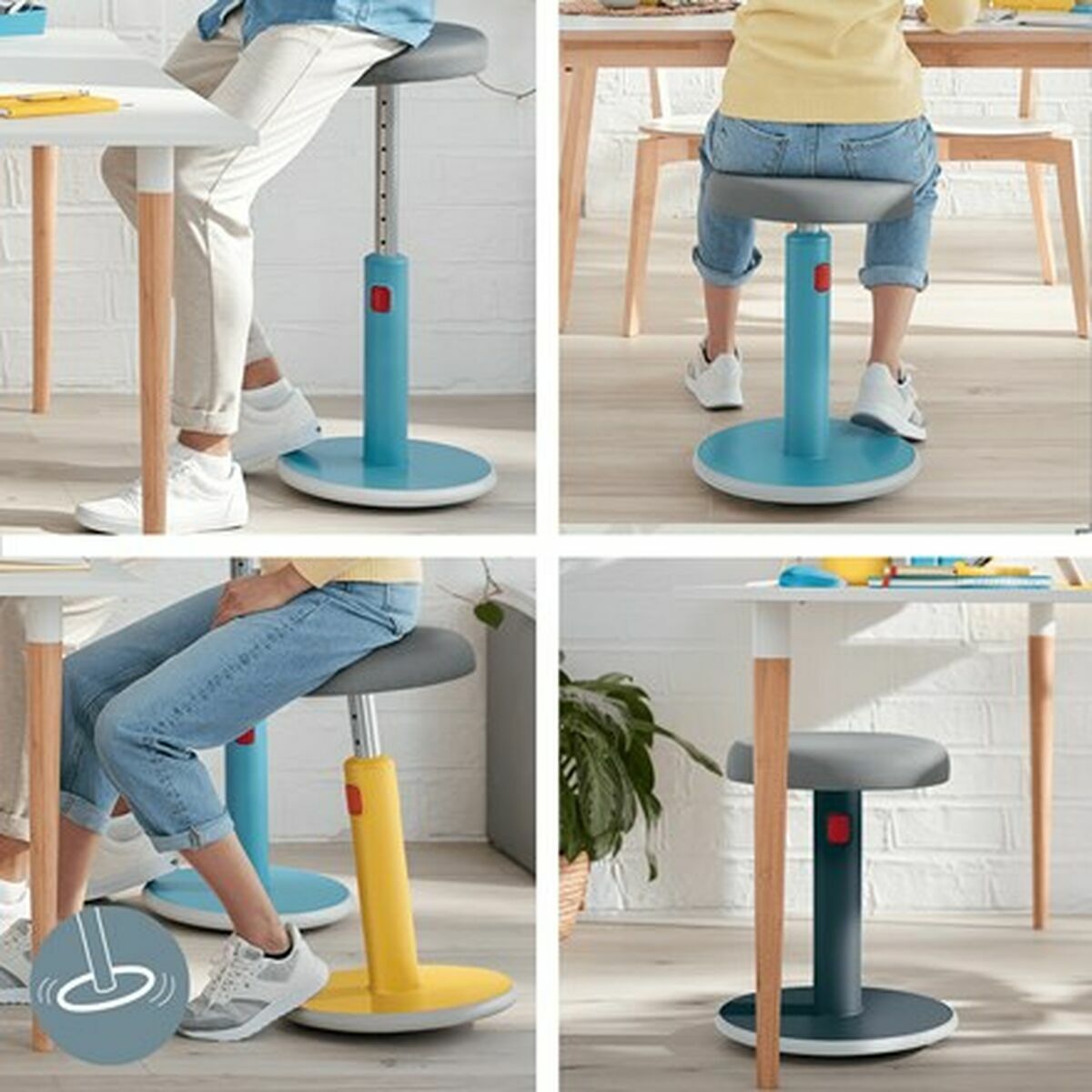 Εργονομικό Σκαμνί Leitz Ergo Cosy Active Πλαστική ύλη Εργονομικό Σκαμνί Leitz Ergo Cosy Active Πλαστική ύλη