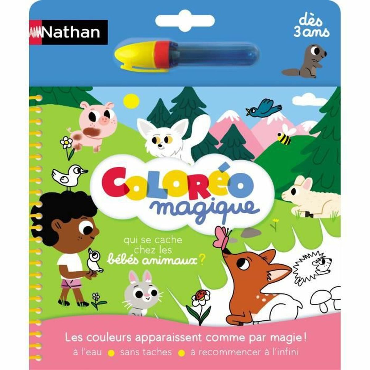 Σετ Ζωγραφικής Nathan Baby animals