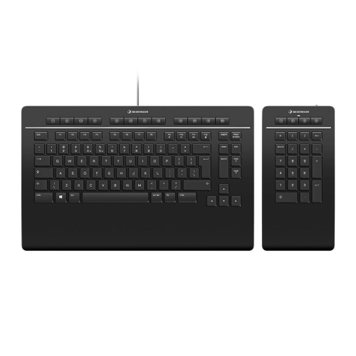 Bluetooth Πληκτρολόγιο 3Dconnexion Keyboard Pro Μαύρο QWERTZ