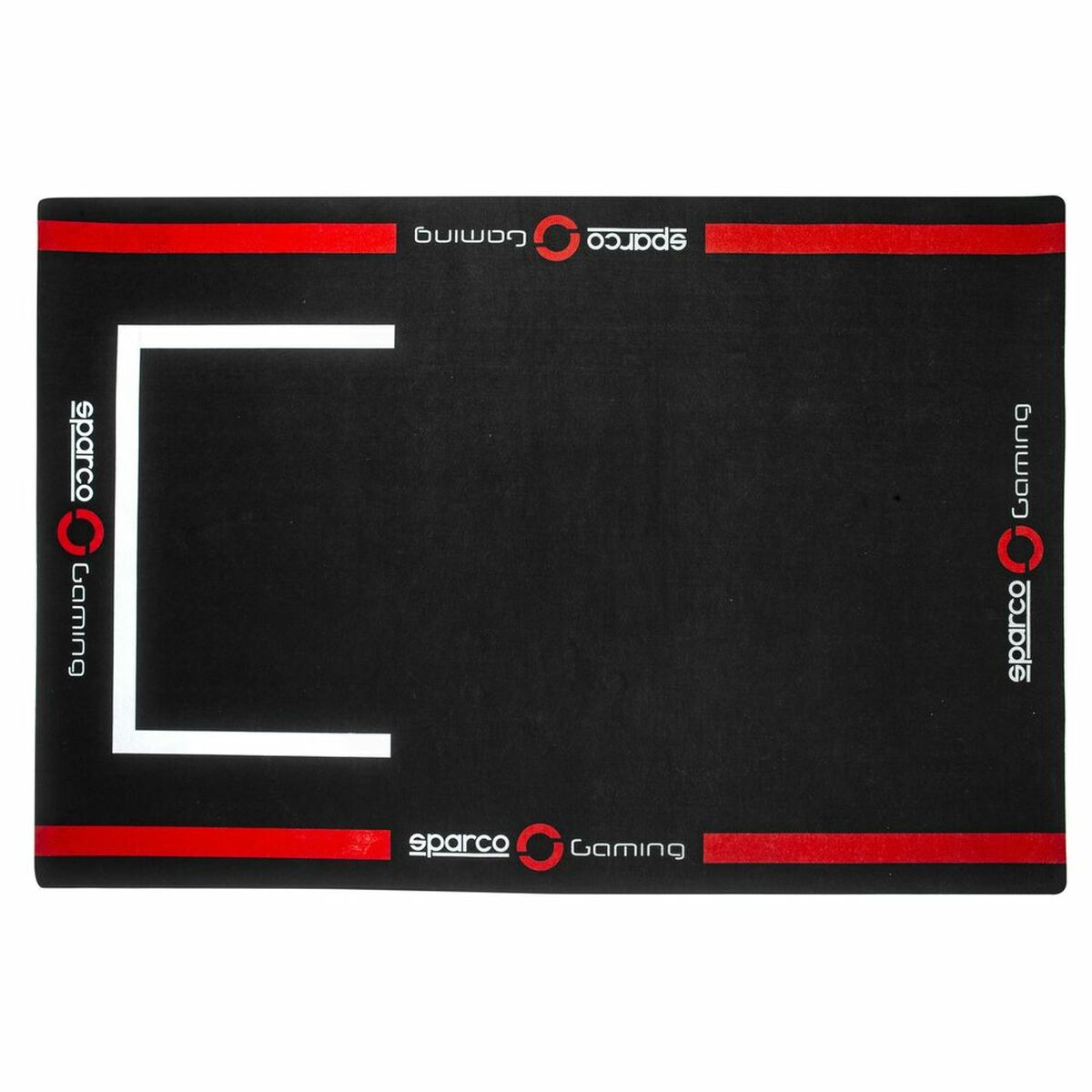 Pad για Gaming Sparco S099101NRRS Κόκκινο Μαύρο/Κόκκινο