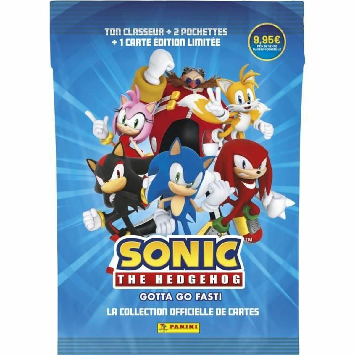 Áλμπουμ με Αυτοκόλλητα Panini Sonic