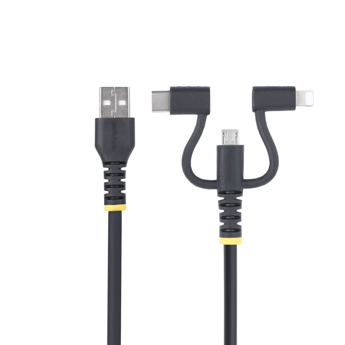 Καλώδιο USB Startech RLTCUB1MBK Μαύρο 1 m