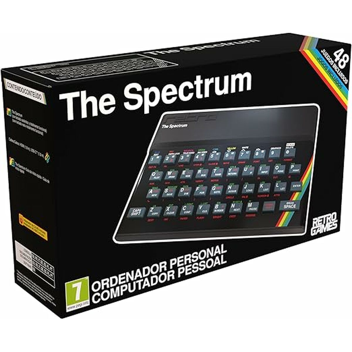 Φορητός Υπολογιστής Retro Games THE SPECTRUM