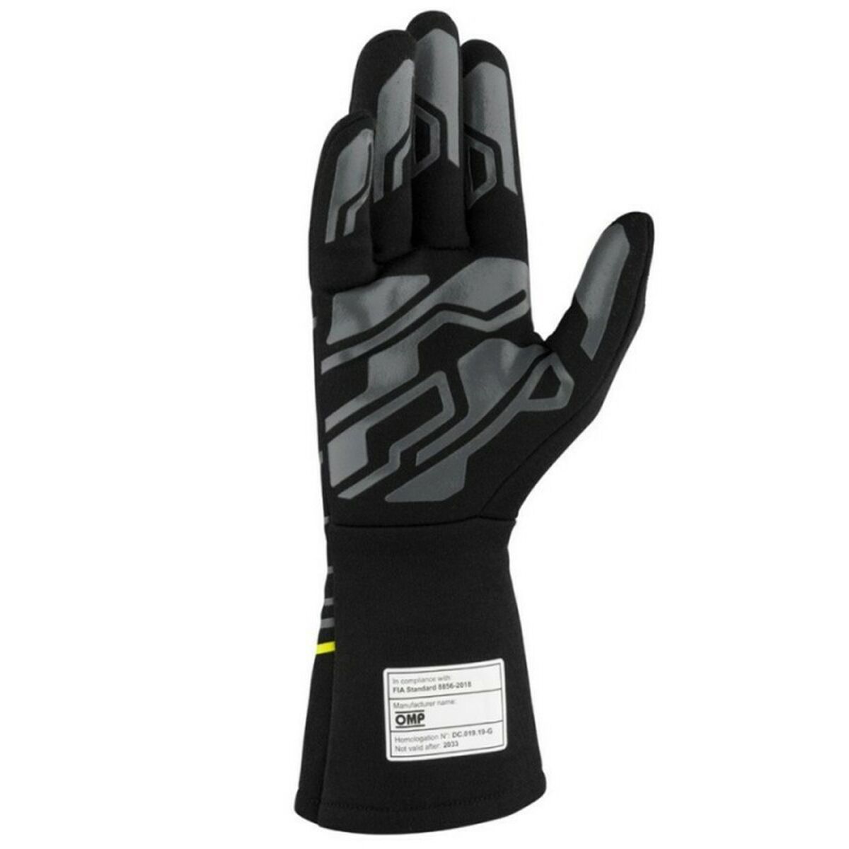 Karting Gloves OMP MY2025 Κίτρινο Μαύρο FIA 8856-2018 Karting Gloves OMP MY2025 Κίτρινο Μαύρο FIA 8856-2018