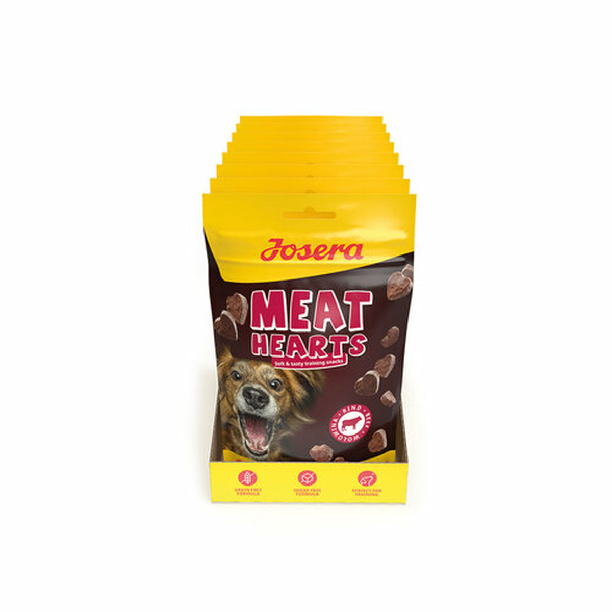 Σνακ για τον Σκύλο Josera Meat Hearts Βόειο κρέας 70 g