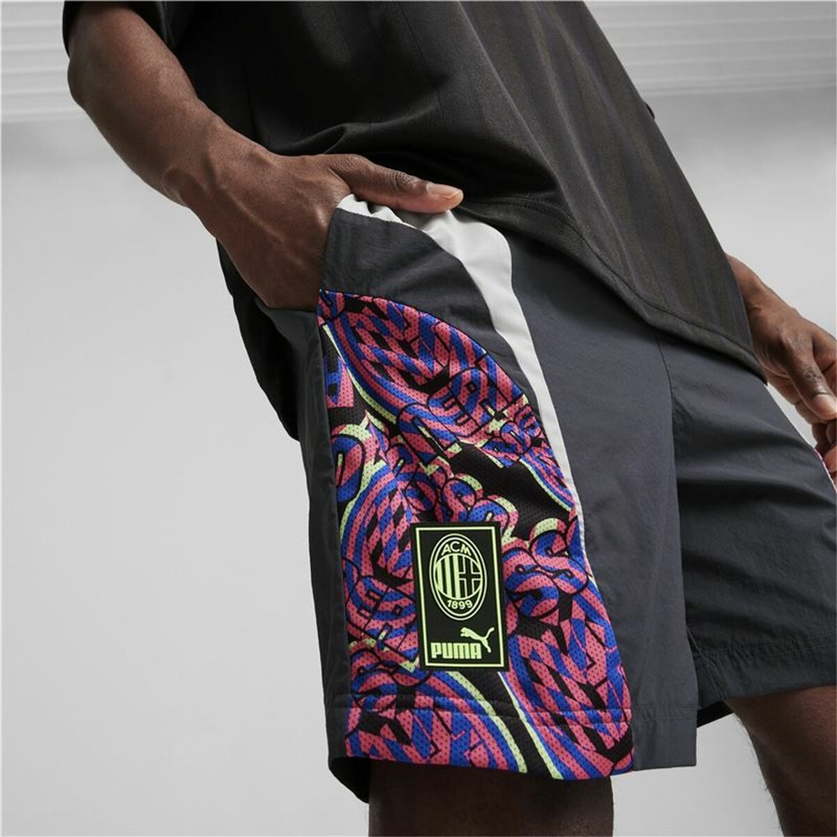 Ανδρικά Αθλητικά Σορτς Puma AC Milan Σκούρο γκρίζο