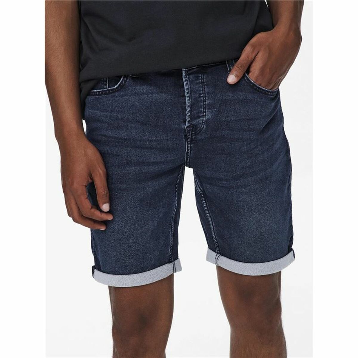 Ανδρικά Τζην Παντελόνια Only & Sons Regular D Blue 8582 Μπλε