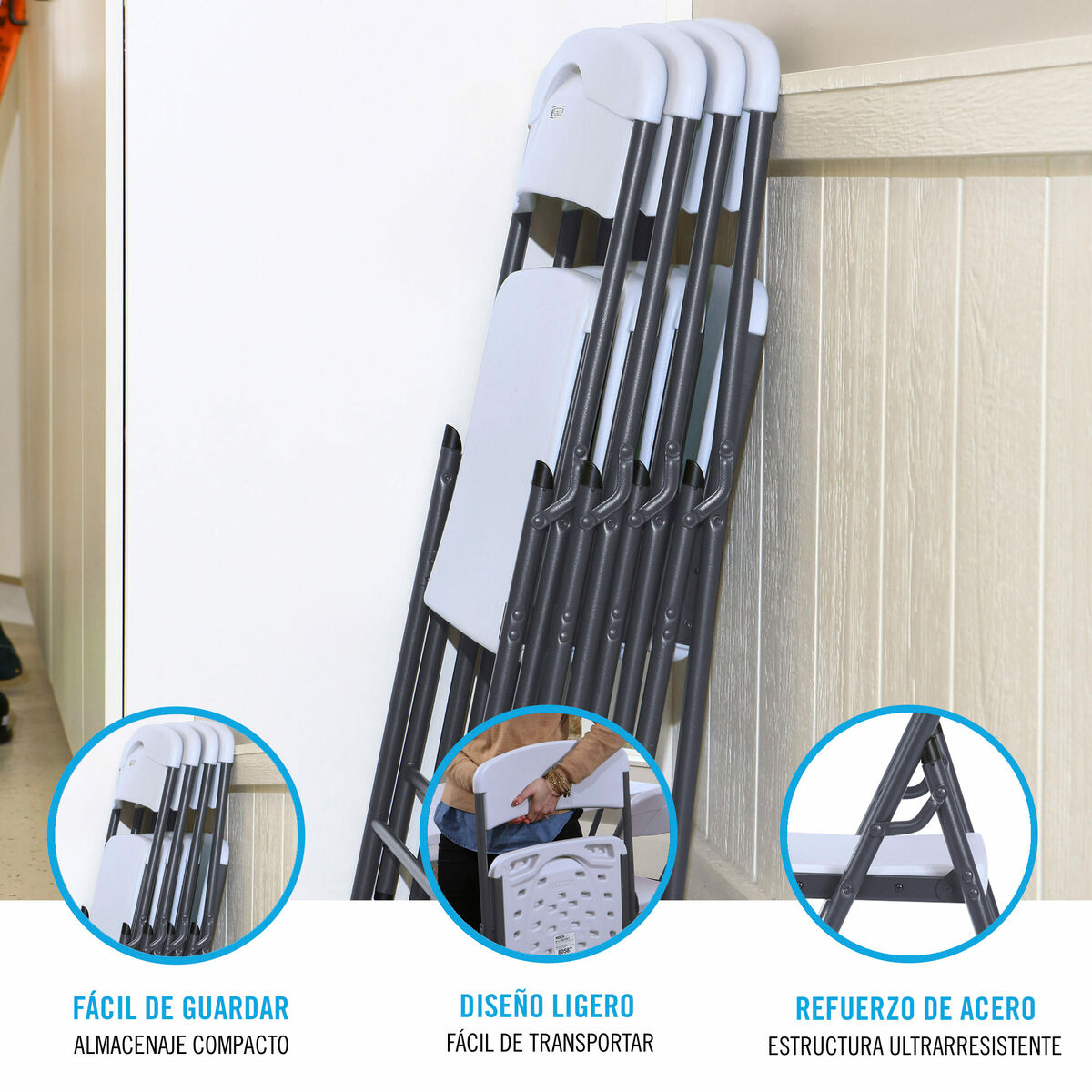 πτυσσόμενη καρέκλα Lifetime 47 x 84,5 x 50 cm