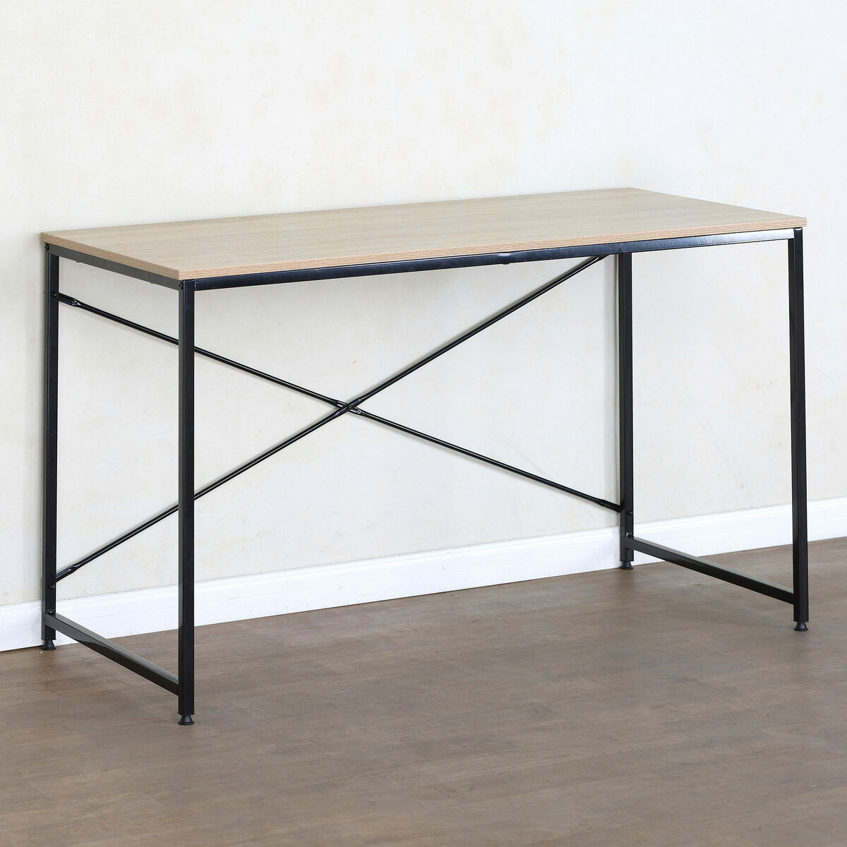 Γραφείο Max Home Χάλυβας μελαμίνη τσιπ - ματ 120 x 71 x 60 cm