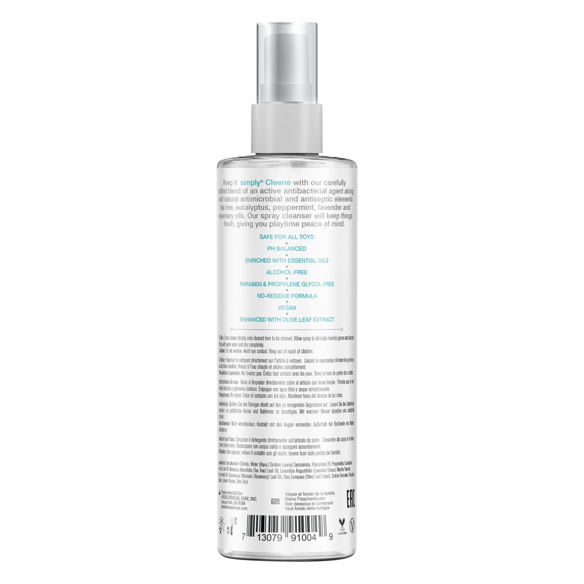 Καθαριστικό για Sex Toy Wicked Sensual Care 120 ml