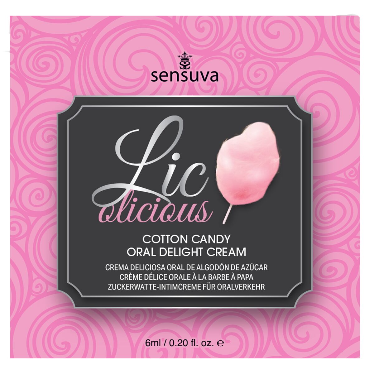 Αρωματικό λιπαντικό Sensuva Μαλλί της Γριάς 6 ml