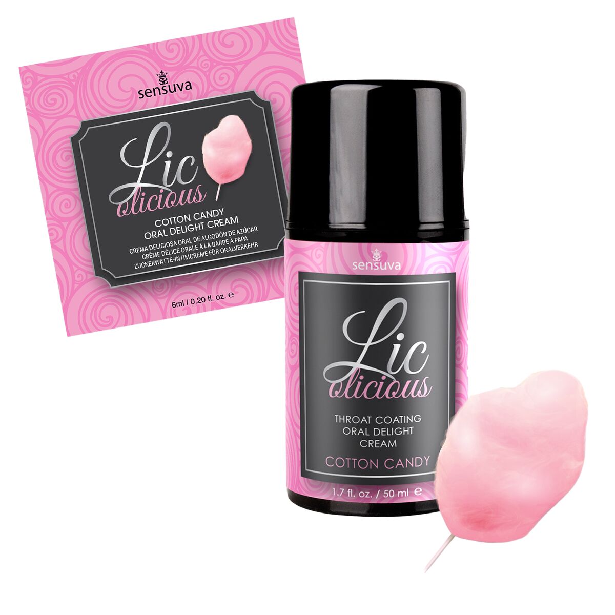 Αρωματικό λιπαντικό Sensuva Μαλλί της Γριάς 6 ml