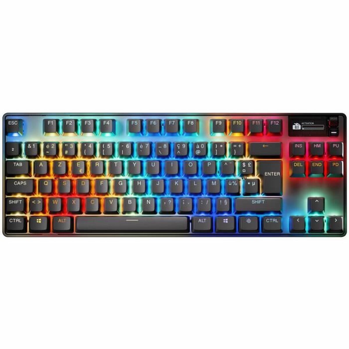 Bluetooth Πληκτρολόγιο SteelSeries apex pro tkl wl gen 3 Μαύρο Azerty γαλλικά