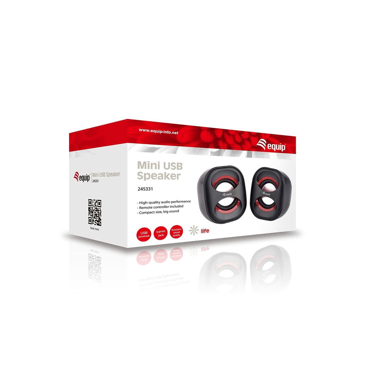 Ηχεία PC Equip 245331 Μαύρο 3 W 6 W