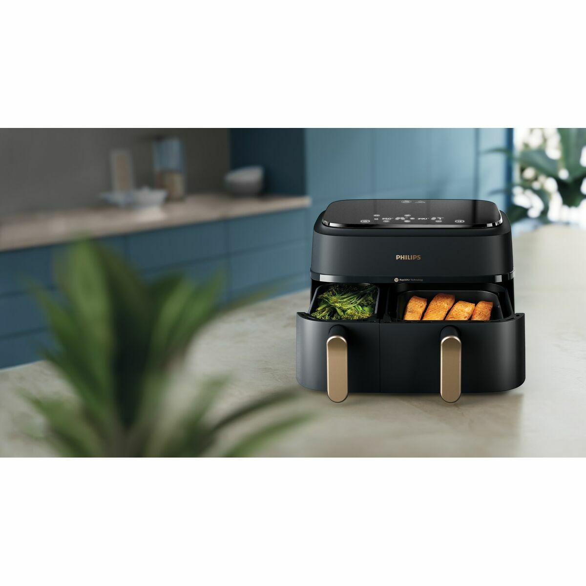 Φριτέζα με Αέρα Philips NA352/04 Μαύρο 9 L