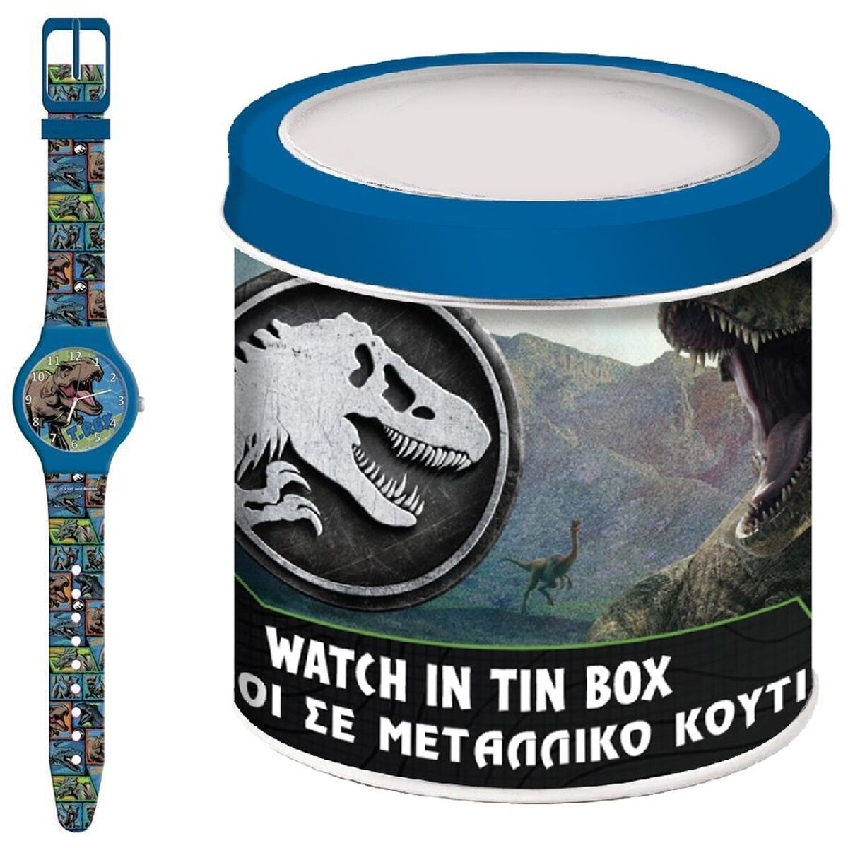 ΒρεφικάΡολόγια Jurassic Park 000570996 - TIN BOX (Ø 33 mm)