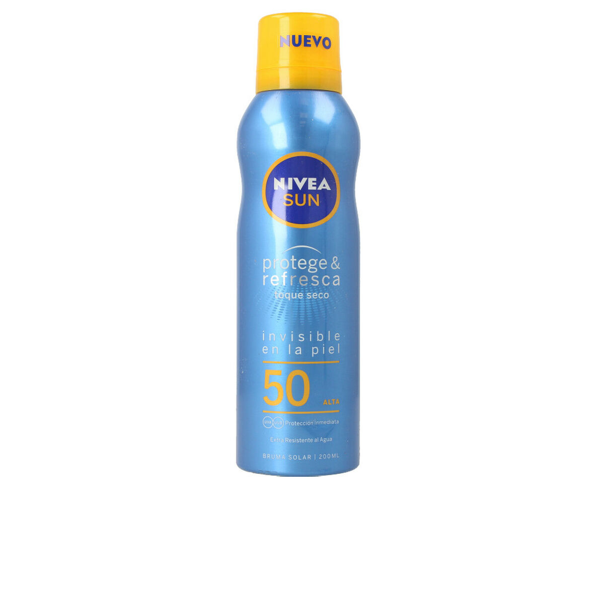 Αντηλιακό Σπρέι Nivea Sun Protege&Refresca Bruma Solar Invisible Spf50 Spf 50 200 ml Αντηλιακό Σπρέι Nivea Sun Protege&Refresca Bruma Solar Invisible Spf50 Spf 50 200 ml