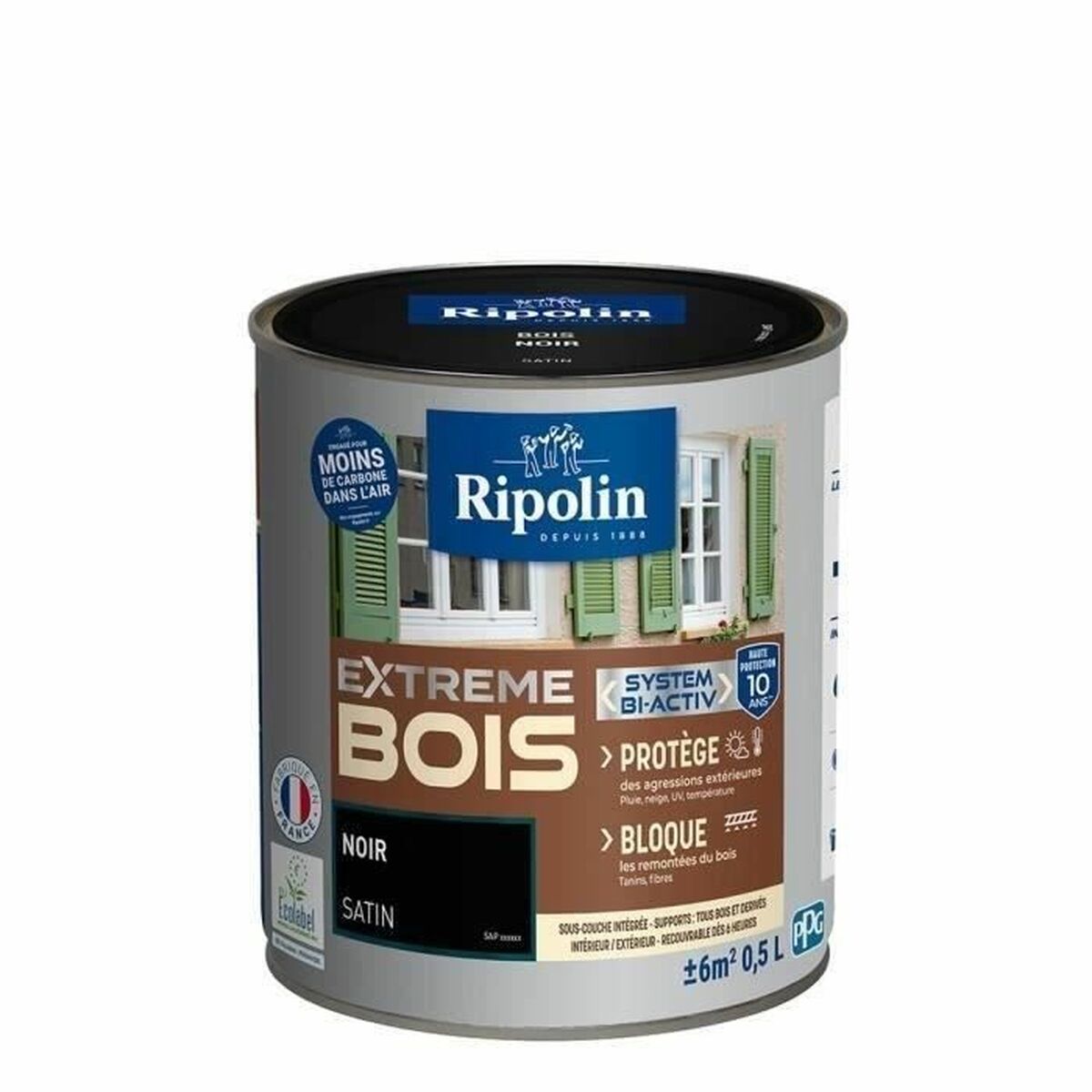 Αστάρι Βαφής Ripolin noir Σατέν 500 ml