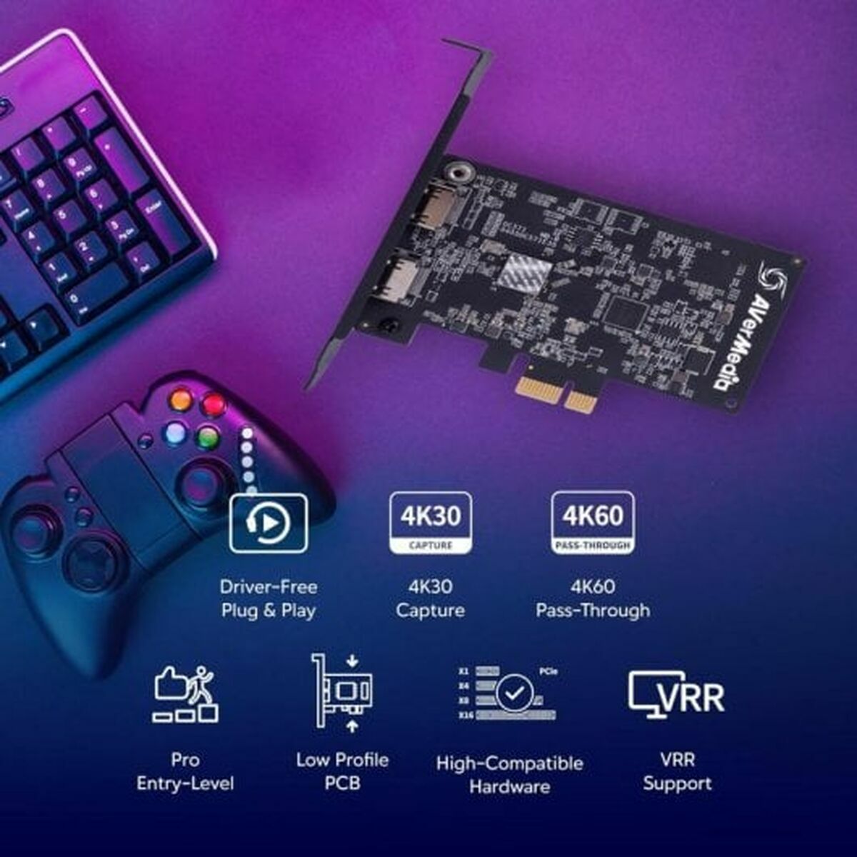 Καταγραφέας Video Gaming AVERMEDIA6130 GC571