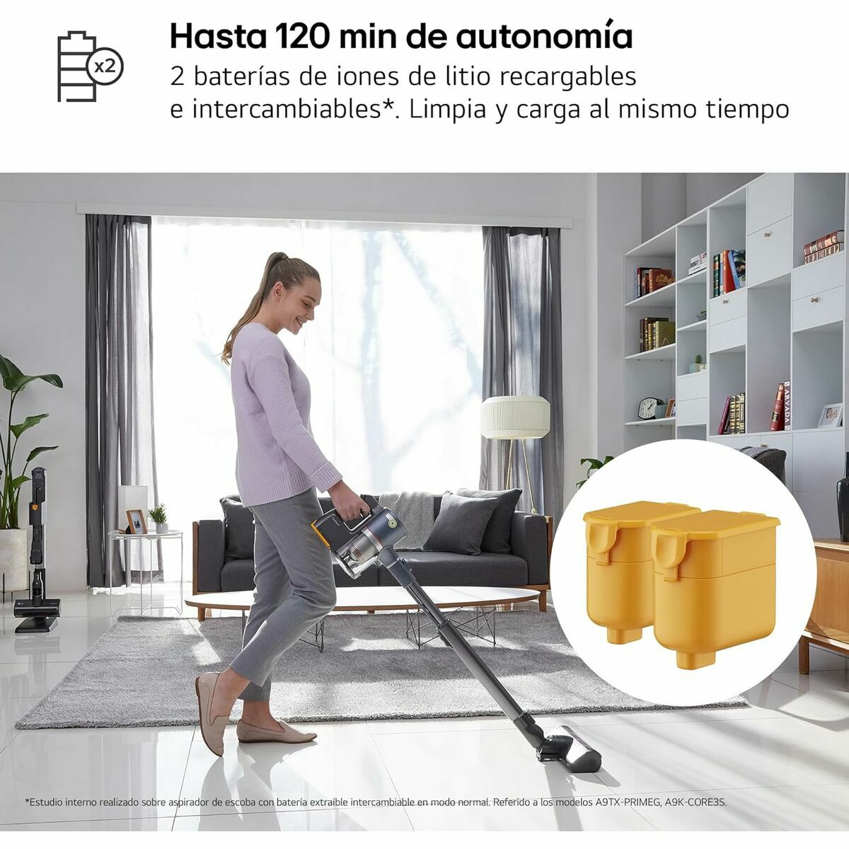 Ασύρματη Κυκλωνική Σκούπα LG A9K-CORE3S