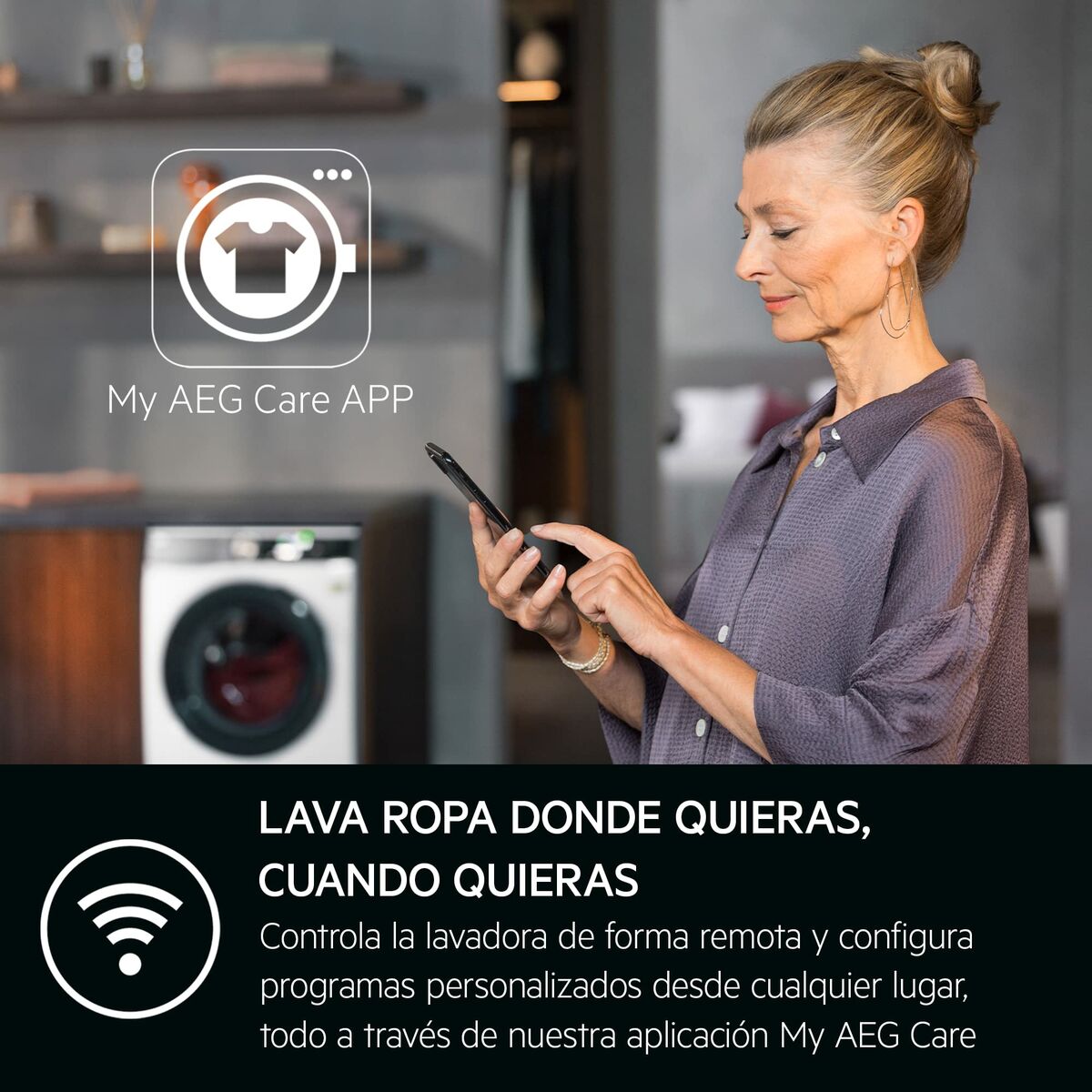 Washer - Dryer AEG LWR7316O4Q 1600 rpm 10 kg 5 kg