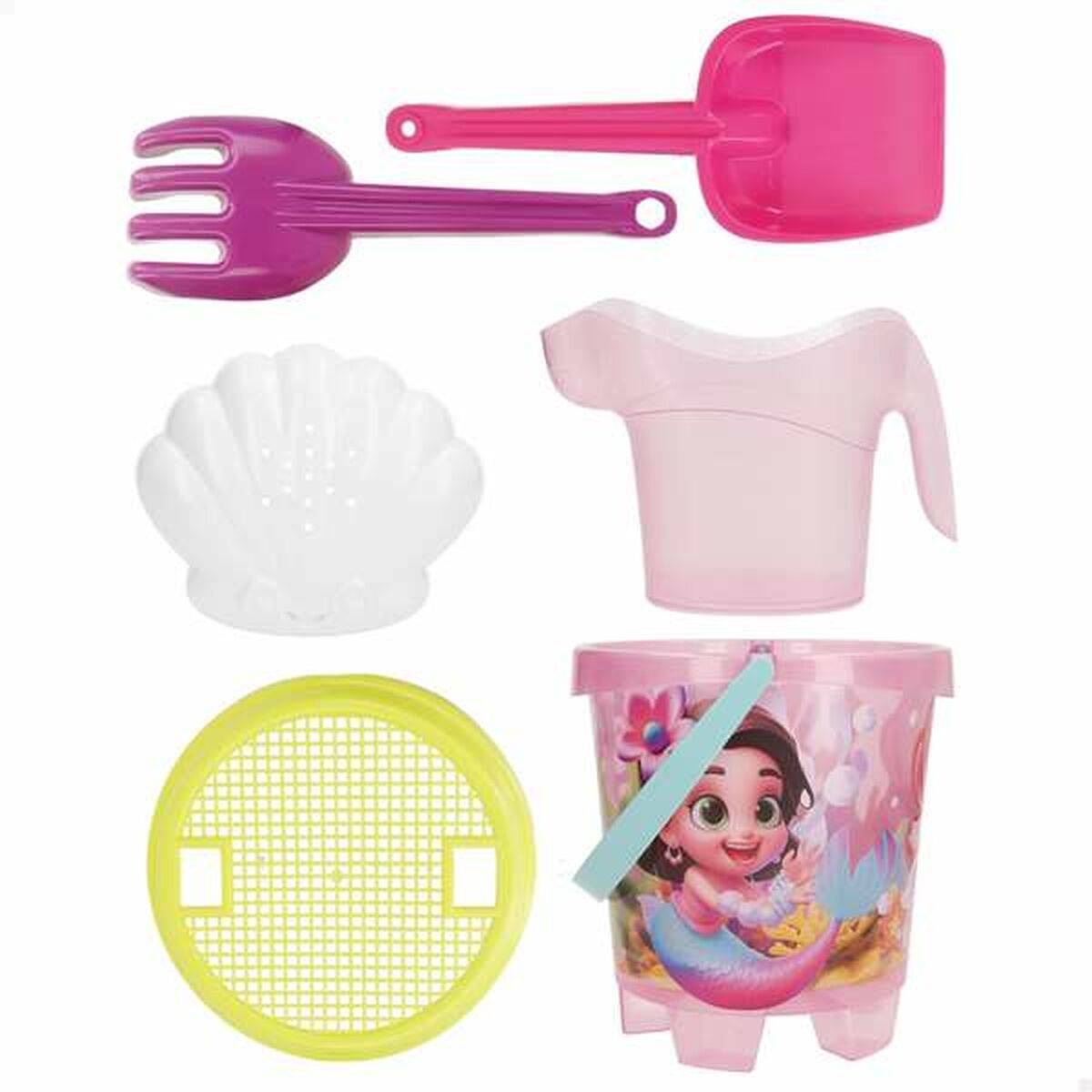 Κάδος Παραλίας Aktive 18 cm Γοργόνα