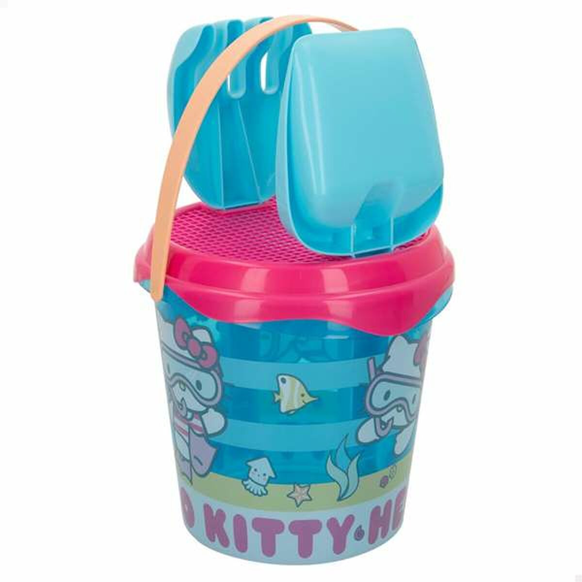 Κάδος Παραλίας Aktive Hello Kitty 18 cm