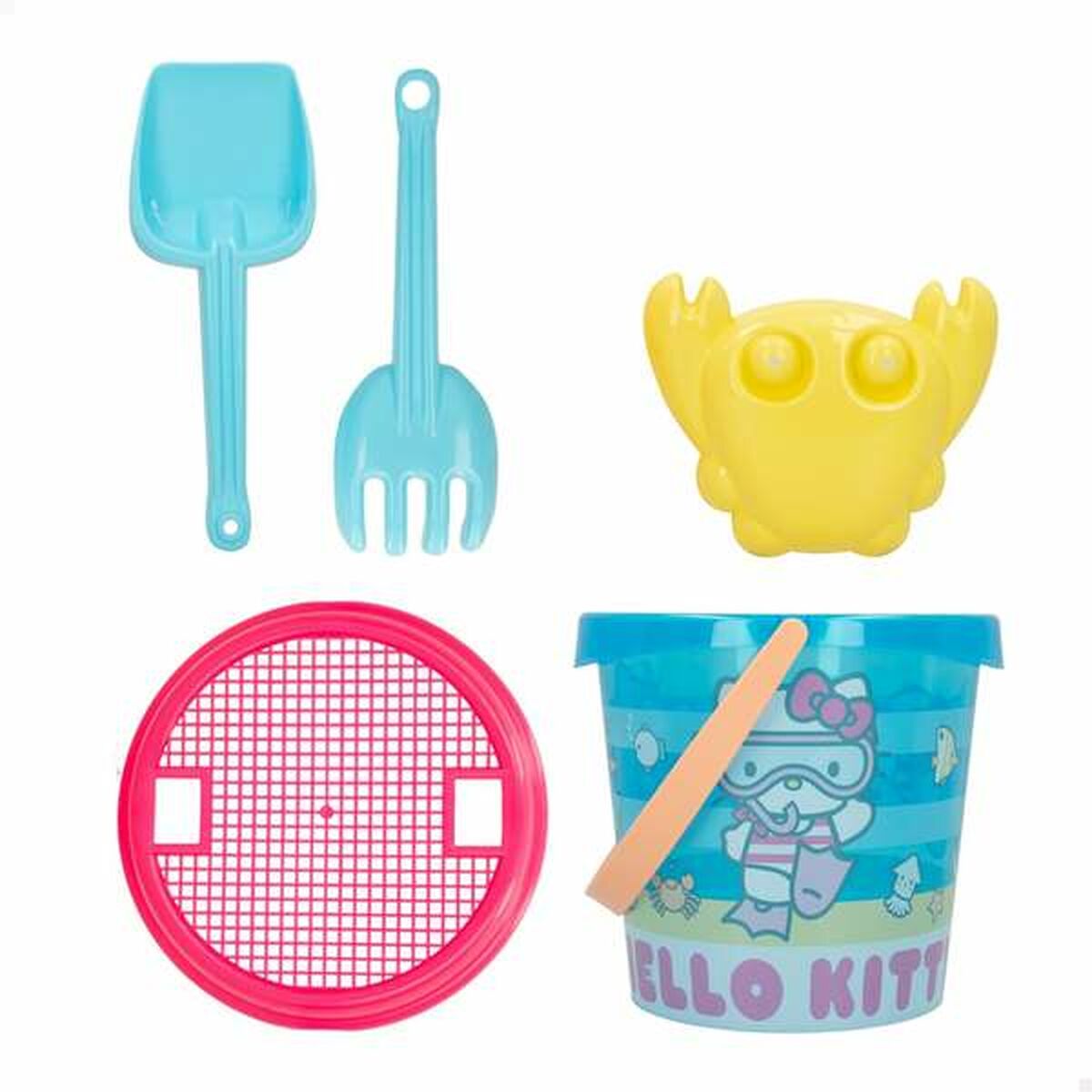 Κάδος Παραλίας Aktive Hello Kitty 18 cm