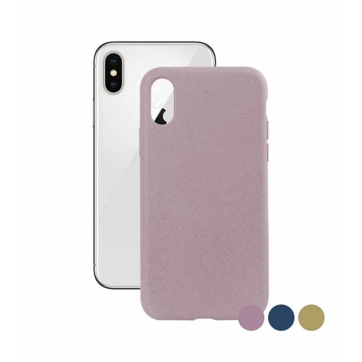 Κάλυμμα Κινητού Iphone X KSIX Eco-Friendly Iphone X, XS Κάλυμμα Κινητού Iphone X KSIX Eco-Friendly Iphone X, XS