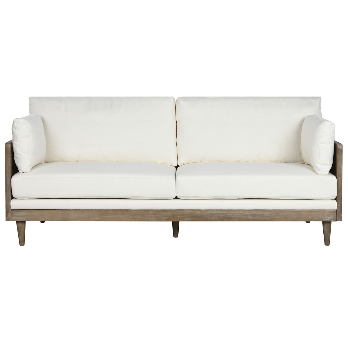 Καναπές Home ESPRIT Καφέ 208 x 86 x 88 cm Καναπές Home ESPRIT Καφέ 208 x 86 x 88 cm