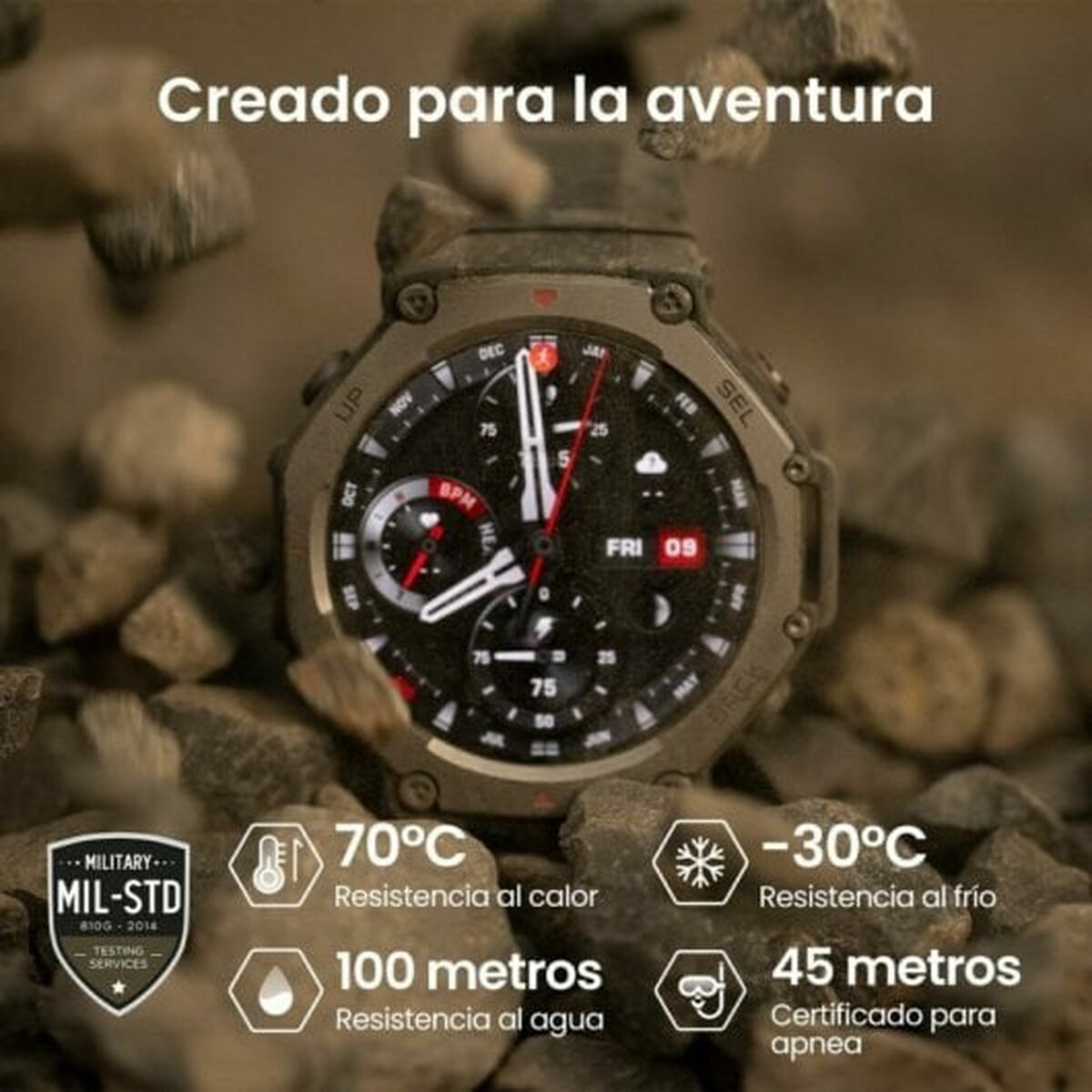 Smartwatch Amazfit W2323GL1N Μαύρο 1,5